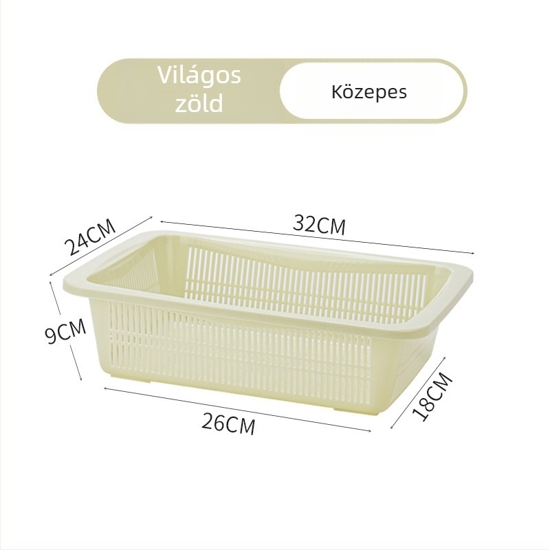 Műanyag konyhai tároló kosár gyümölcsöknek és zöldségeknek — egyszerű modern stílus, Galley Basket, a 2015 nyarán került forgalomba