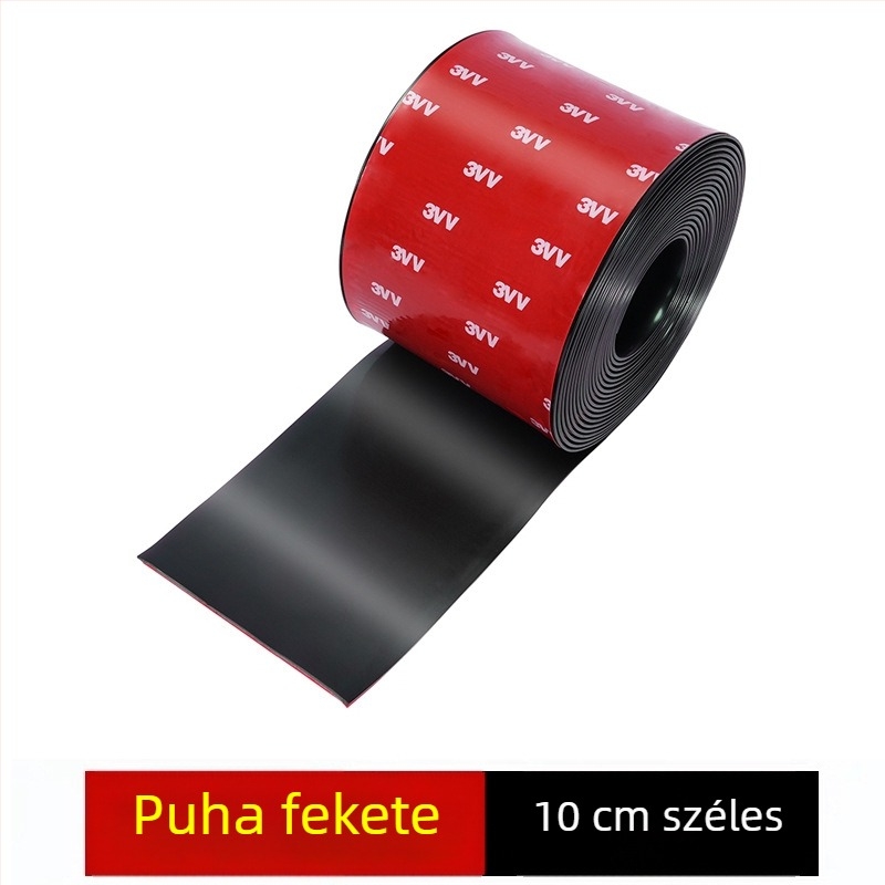 PU oldalütésvédő ajtó sáv karbon szálas megjelenéssel, testreszabható feldolgozás, univerzális illeszkedés