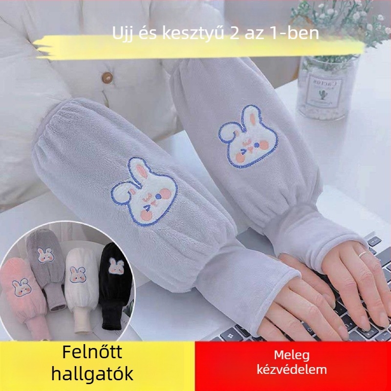 Ujjakkal ellátott kötény, pamutból, vízálló (Pamut, Vízálló)