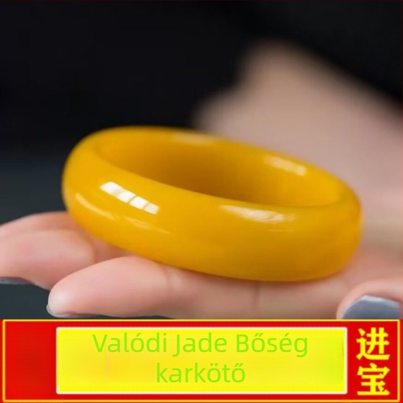 Karkötő - természetes Huanglong jáde, Hetian jáde, női etnikus antik stílus