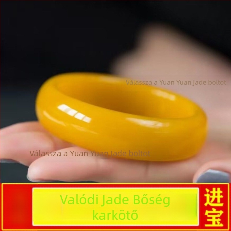 Karkötő - természetes Huanglong jáde, Hetian jáde, női etnikus antik stílus