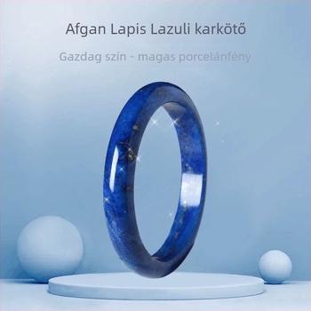 Karkötő aranyba beágyazott jáde, geometriai forma, kézzel készített, uniszex