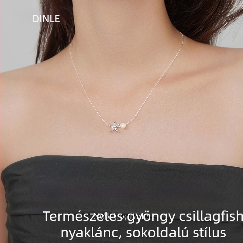 Fém nyaklánc rézmedállal a kulcscsont-lánccal, hossz 21-50 cm, 2025 tavasz