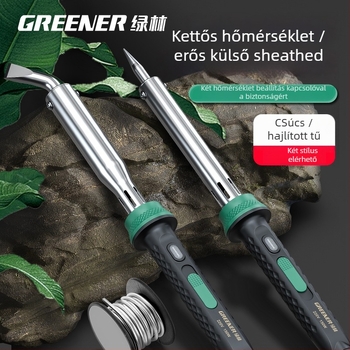 GREENER/Green Forest Elektromos forrasztókészlet otthoni használatra, nagy teljesítmény ipari forrasztáshoz, többfunkciós forrasztópisztoly
