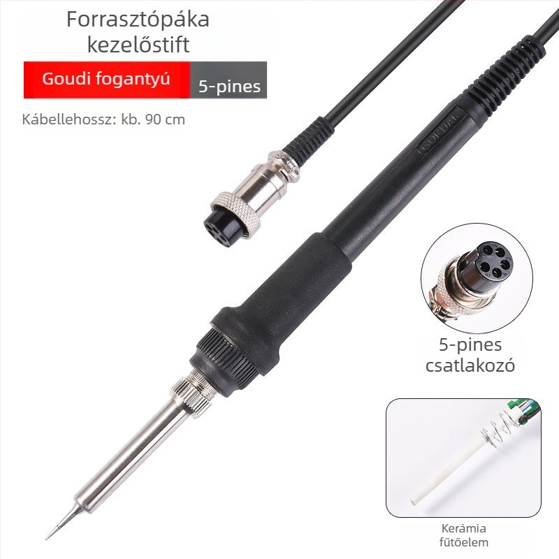 TGK Forrasztóvas-kezelő, Sorozat 907, 24V, 20W, forrasztáshoz és karbantartáshoz