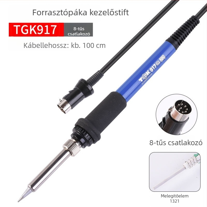 TGK Forrasztóvas-kezelő, Sorozat 907, 24V, 20W, forrasztáshoz és karbantartáshoz