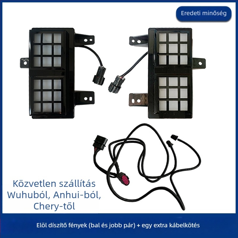 Jietu Traveler első lökhárító világítási készlet – DRL, első ködlámpa, dekoratív világítás, 3.5W LED, An Ruicheng, Traveler modell