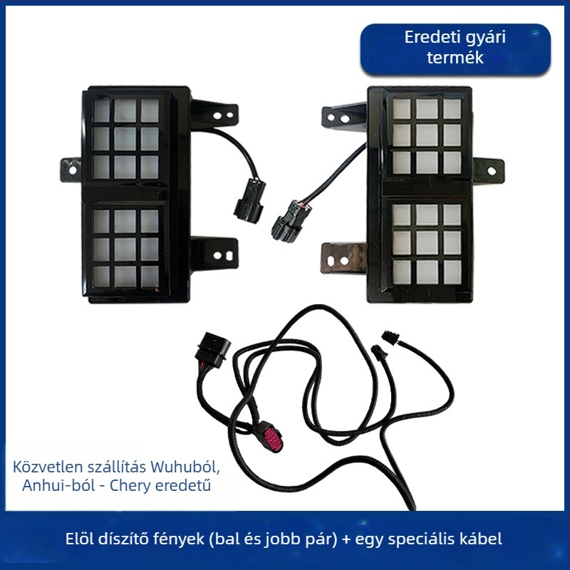 Jietu Traveler első lökhárító világítási készlet – DRL, első ködlámpa, dekoratív világítás, 3.5W LED, An Ruicheng, Traveler modell