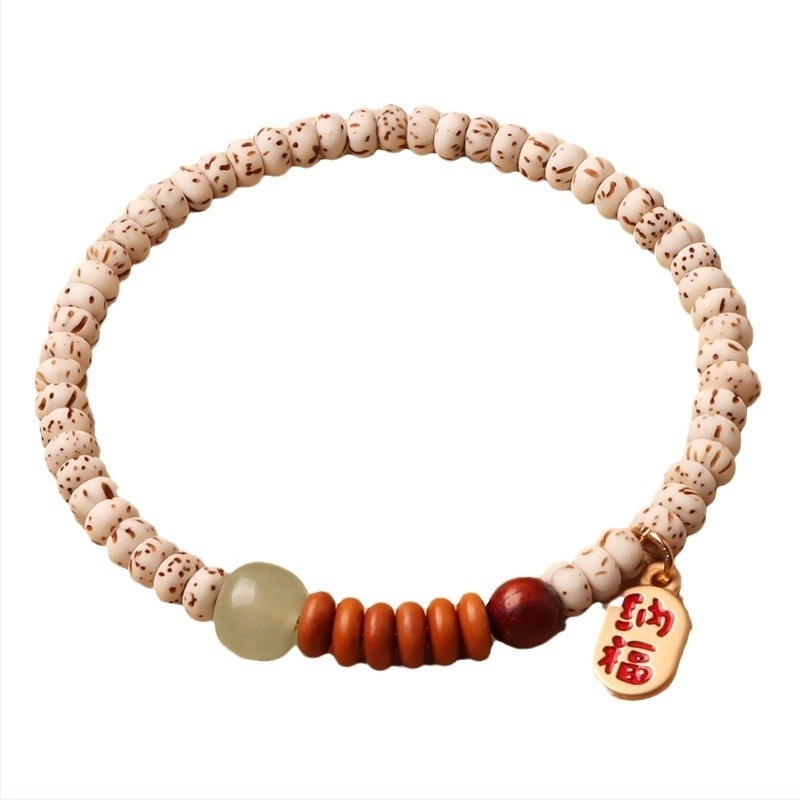Xingyue Bodhi karkötő, geometriai design, uniszex, polírozott