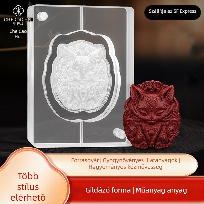 Akril füstminta öntőforma DIY buddhista gyöngy készítéséhez — hagyományos, kétoldalas, kézzel készített eszköz (Anyag: Hexiang; Stílus: klasszikus; 2025 tavasza)