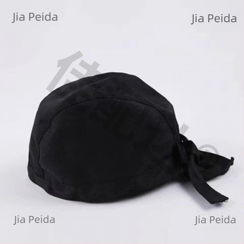 Koreai stílusú uniszex lapos sapka szakács munkaruhához, lélegző, egész éves viselet, egyszínű