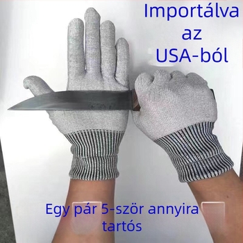 Vágásbiztos kesztyűk faragáshoz – csúszásmentes, áthatolás elleni védelem, megerősített és kopásálló