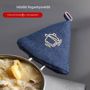 Konyhai hőálló kiegészítők készlet: égésvédő kesztyűk, csúszásmentes fogantyúvédő, fazék fedő, fogantyúvédő, hőszigetelő klipek mikrohullámú sütőhöz és sütőhöz