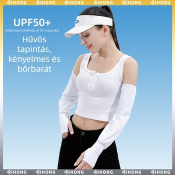 Nyári Ice Silk karvédők nőknek, laza szabás, gyorsan szárad, UV-védelem, kültéri használatra