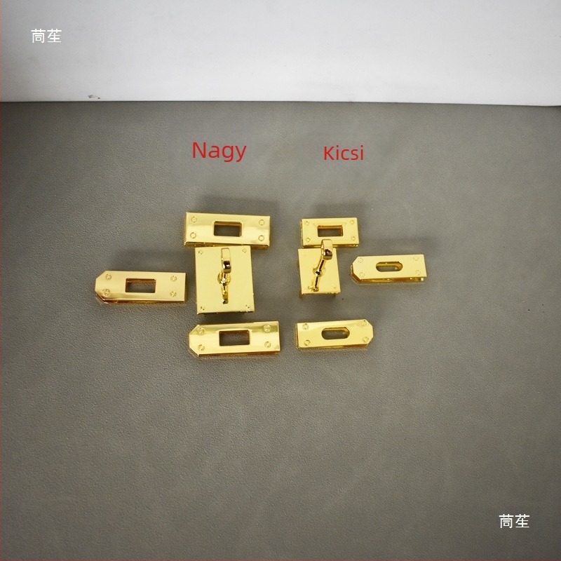 Kézzel készített táskazár és csat hardver