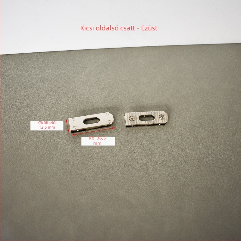 Kézzel készített táskazár és csat hardver