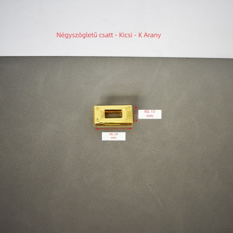 Kézzel készített táskazár és csat hardver