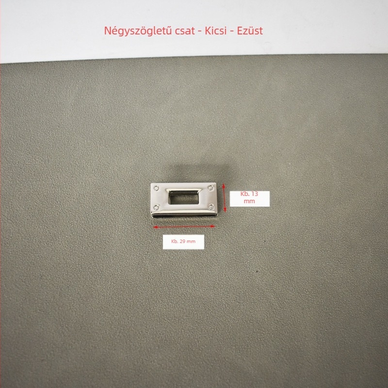 Kézzel készített táskazár és csat hardver