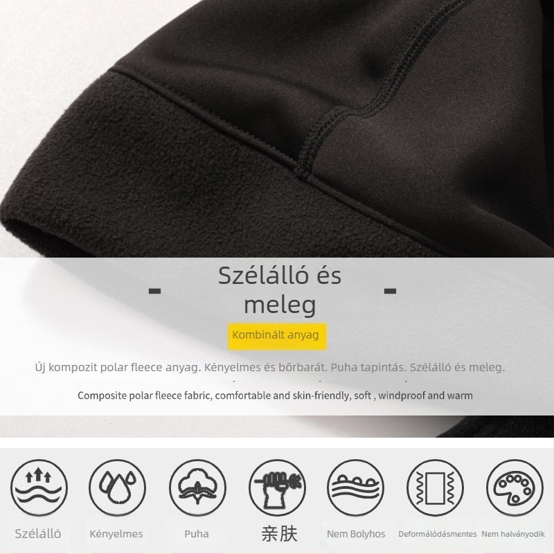 Kerékpáros arcmaszk fleece anyagból, C·Towel, uniszex, modell RZ251001