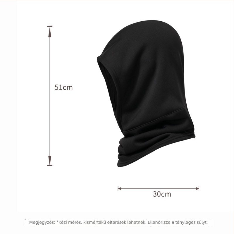 Kerékpáros arcmaszk fleece anyagból, C·Towel, uniszex, modell RZ251001