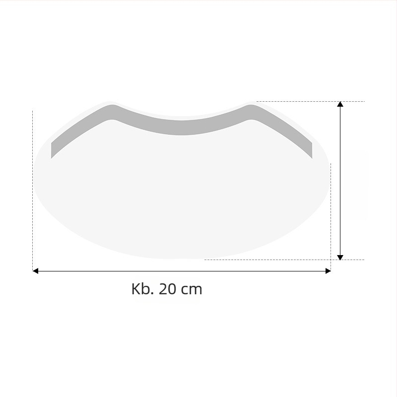 Egyszer használatos átlátszó arcvédő fodrászathoz, PVC; univerzális illeszkedés; lefedi az arcot és a szemeket; közepes vastagság