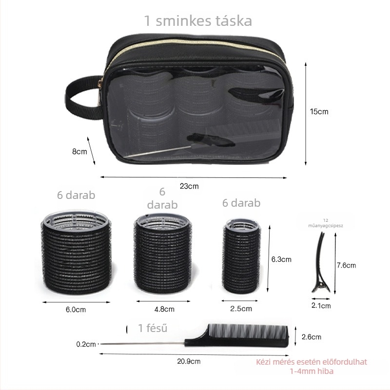 Hajhenger, hengeres típus – műanyag/gyanta, Ezhilian, általános használatra