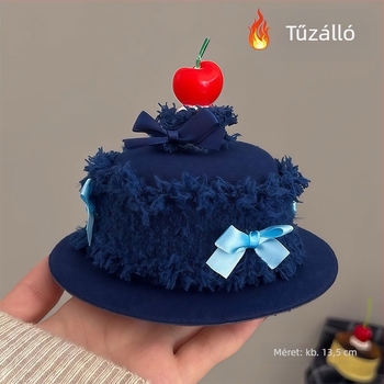 Fejfedő hajcsat – textil, kézzel készült, duckbill clip, nőknek, friss és édes stílus