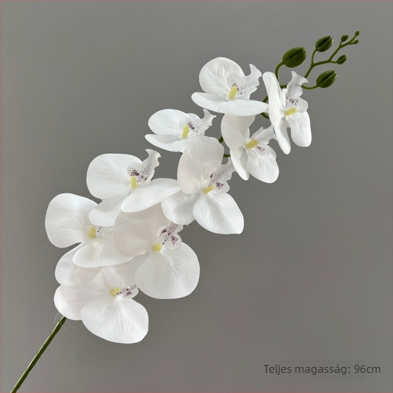 Phalaenopsis művirág, 3D nyomtatás, selyem virágok, esküvői és otthoni dekorációhoz