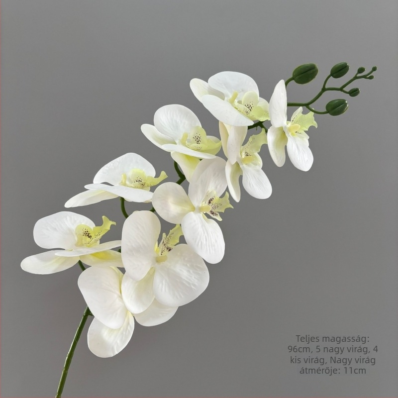 Phalaenopsis művirág, 3D nyomtatás, selyem virágok, esküvői és otthoni dekorációhoz