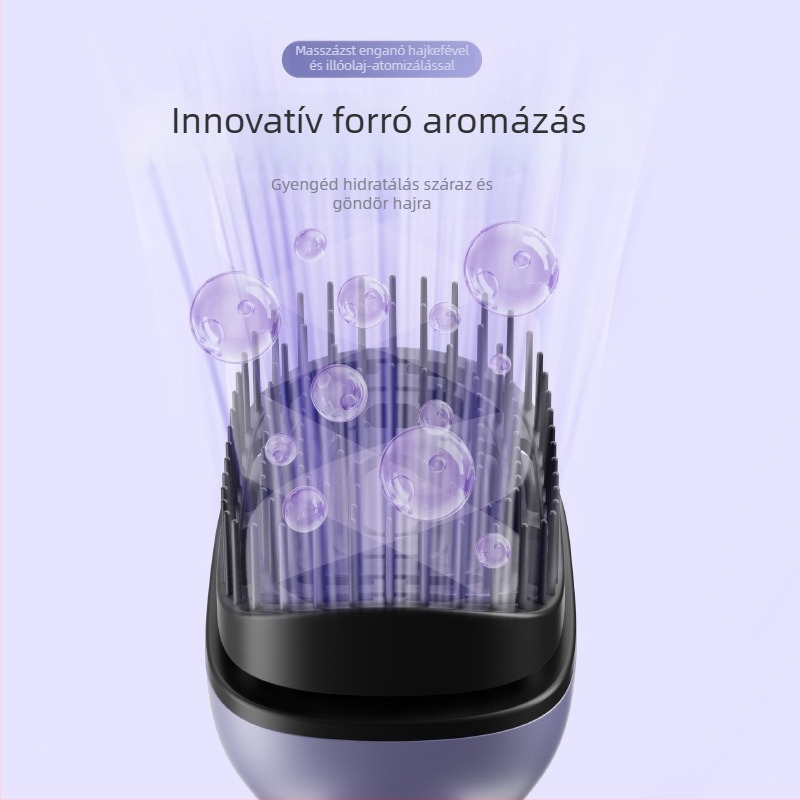 Elektromos fejbőrmasszázs fésű, modell 2401, súly 255 g, minden évszakhoz, általános felhasználók számára