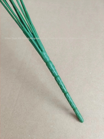 Xinsheng Bonsai szárított ágak, 9 fejű ág, műanyag + vasdrót, injektálással formázva, szövött táska