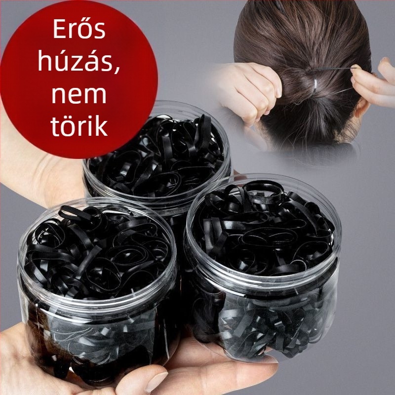 Női hajgumi selyemszálból, nagy rugalmasság, egyszer használható, tartós