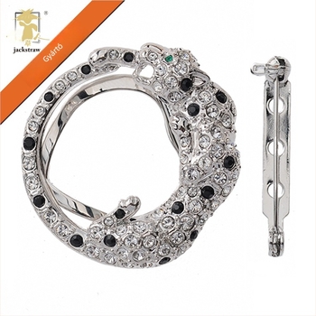 Scarecrow ötvözetű kitűző gyémántbevonattal, virágos mozaika, női ékszer