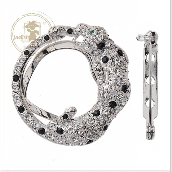 Scarecrow ötvözetű kitűző gyémántbevonattal, virágos mozaika, női ékszer