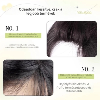 Hajtopper — hosszú egyenes haj, természetes mindennapi megjelenés; anyag: magas hőálló rostok; gyártási technológia: mechanizmus; nem festhető