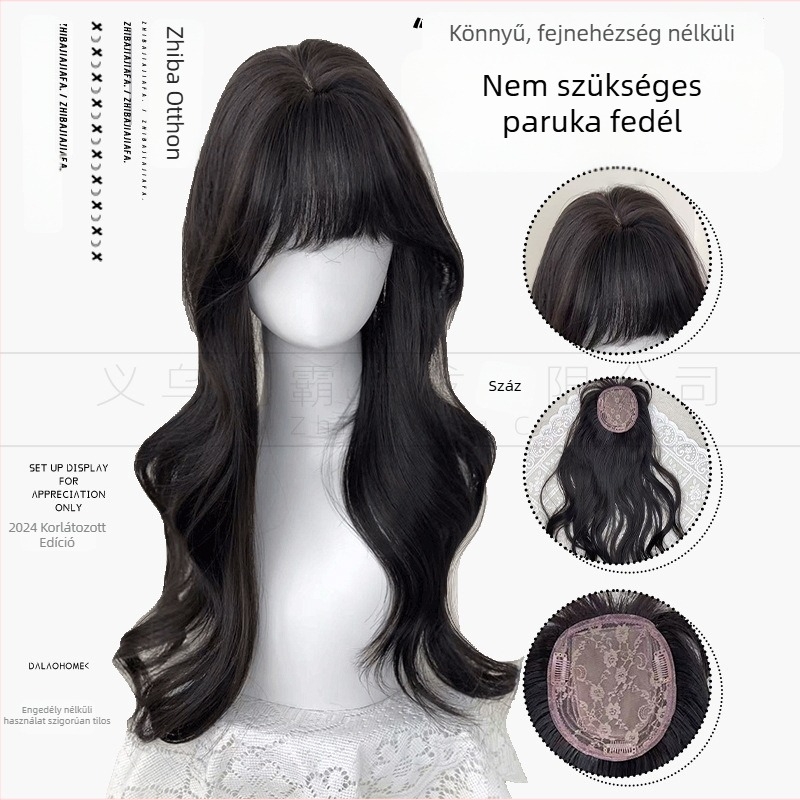 Volume parókadarab, modell Pj004, hőálló rostok, nőknek, mechanikus feldolgozás