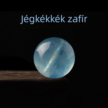 Természetes akvamarin szabad gyöngyök, 7A minőség, DIY ékszer alkatrészek – karkötőhöz és nyaklánchoz