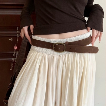 Banhu velúr széles öv, cink ötvözet csattal, tűcsatos záródás, szélesség 2–4 cm, vintage stílus antik felülettel