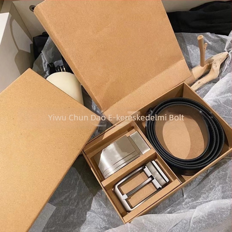 Férfi PU bőr öv ötvözetű tűcsattal, szélesség 2–4 cm, Lime márka, stílus minimalistikus, üzleti