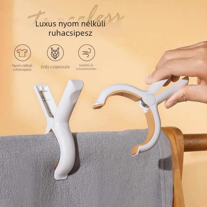 Szárító klipek, műanyag, Windproof quilt modell – 1000 darabos csomag, alkalmas paplanhoz és ruházathoz