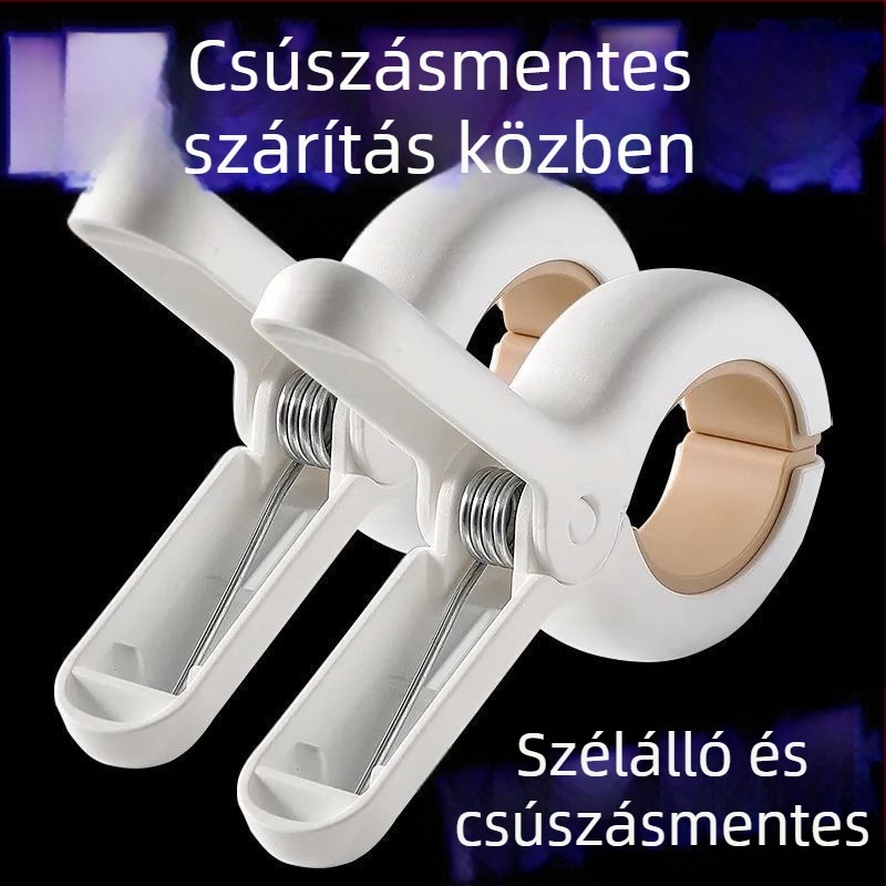 Szárító klipek, műanyag, Windproof quilt modell – 1000 darabos csomag, alkalmas paplanhoz és ruházathoz