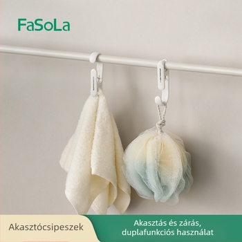 FaSoLa Horogklipsz – PP+82 Rozsdamentes acél, nem összecsukható, Nadrágra, Zoknira, Sálra és Nyakkendőre alkalmas
