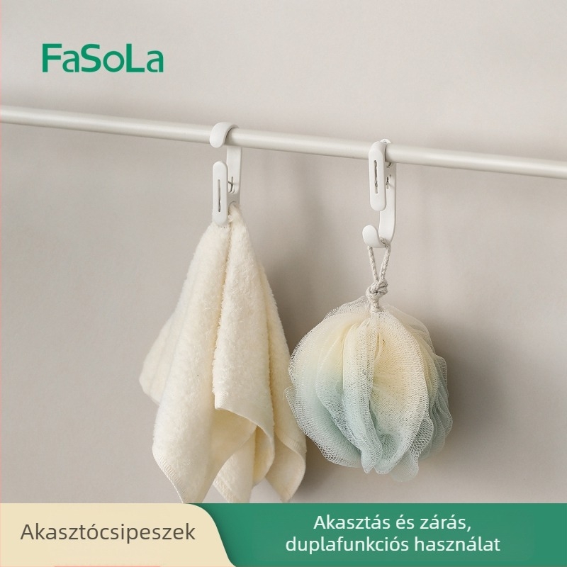 FaSoLa Horogklipsz – PP+82 Rozsdamentes acél, nem összecsukható, Nadrágra, Zoknira, Sálra és Nyakkendőre alkalmas