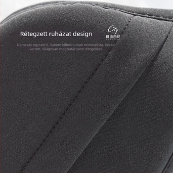 Polar Diary fülmelegítő, uniszex felnőtteknek, textile anyag, hátoldali dizájn, monokróm, melegen tart kültéren ősszel