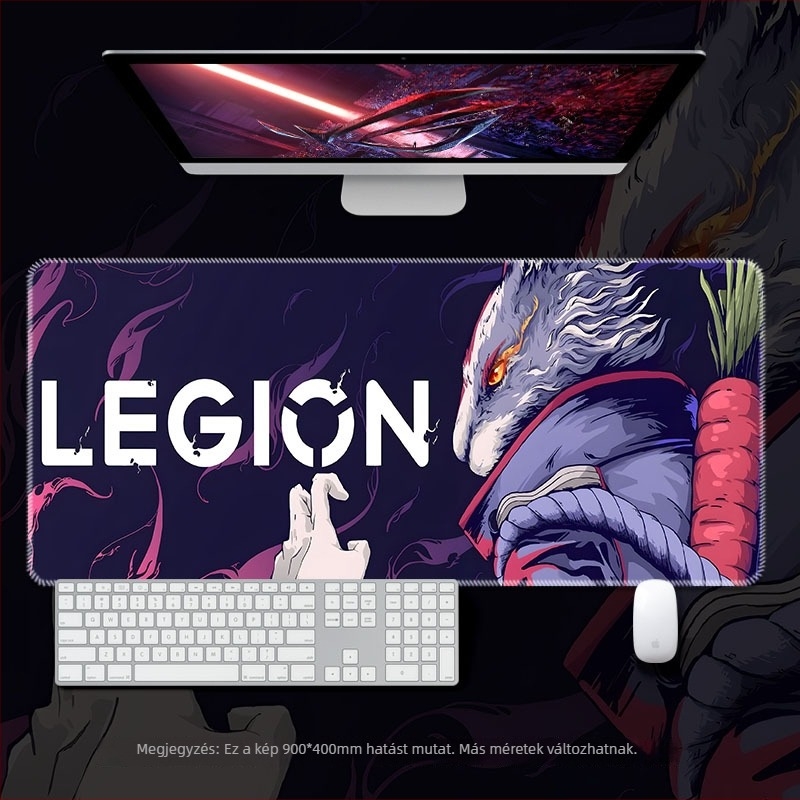 Savior egérpad – Extra nagy, vastag szegéllyel, anime dizájnnal, játékhoz, méretek: 300×250, 600×300, 800×300, 900×400
