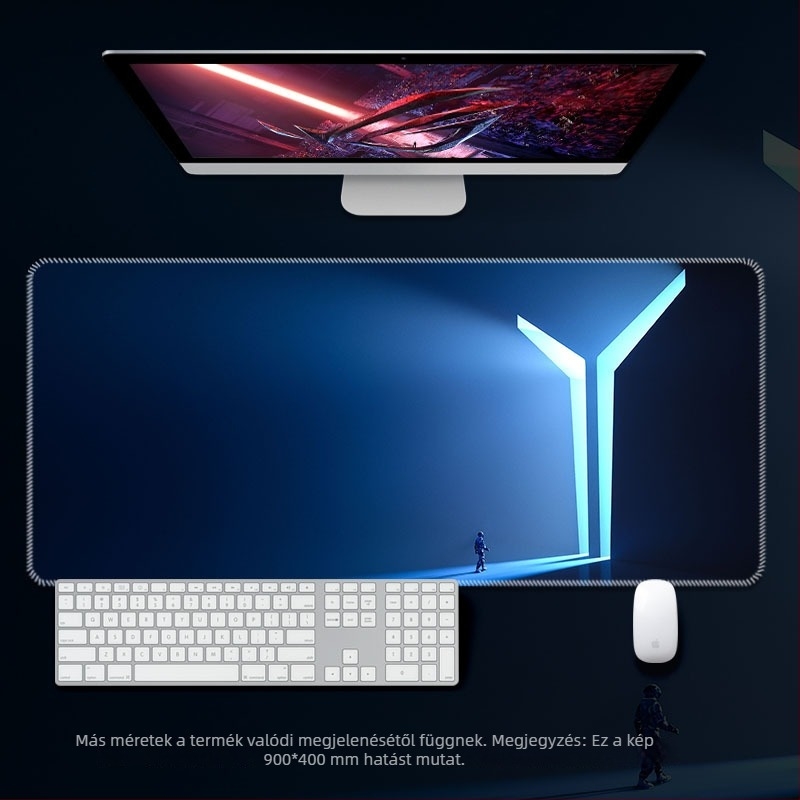 Savior egérpad – Extra nagy, vastag szegéllyel, anime dizájnnal, játékhoz, méretek: 300×250, 600×300, 800×300, 900×400