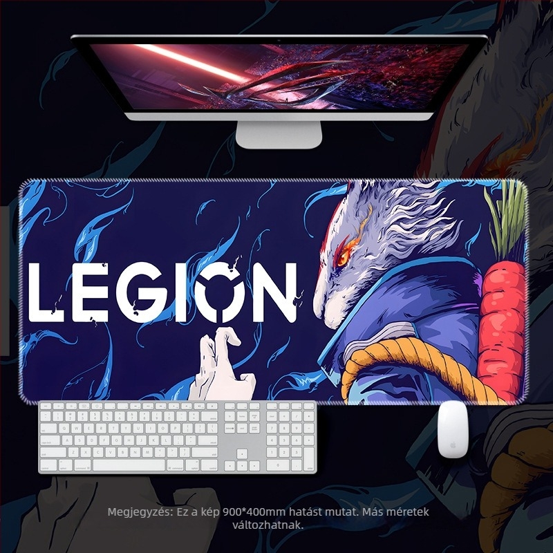 Savior egérpad – Extra nagy, vastag szegéllyel, anime dizájnnal, játékhoz, méretek: 300×250, 600×300, 800×300, 900×400