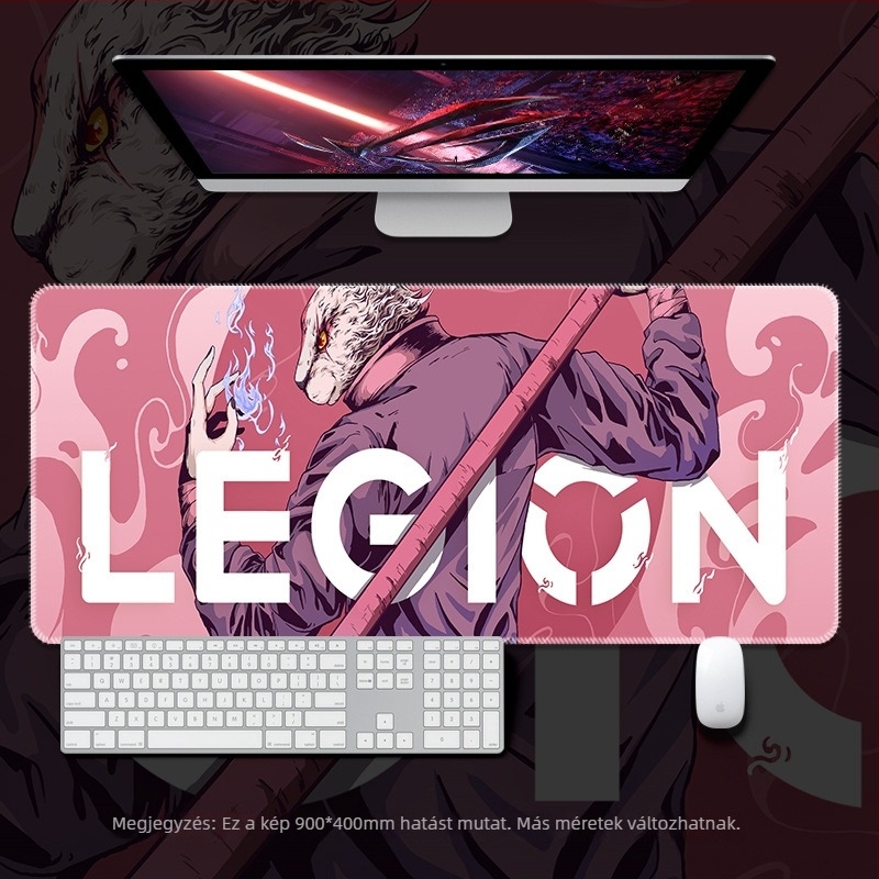 Savior egérpad – Extra nagy, vastag szegéllyel, anime dizájnnal, játékhoz, méretek: 300×250, 600×300, 800×300, 900×400