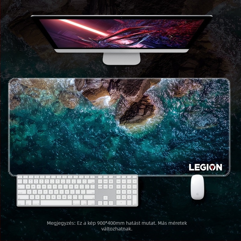 Savior egérpad – Extra nagy, vastag szegéllyel, anime dizájnnal, játékhoz, méretek: 300×250, 600×300, 800×300, 900×400