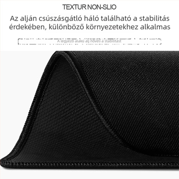 Minimalista, aranyos játék- és irodai vastag egérpad egyedi mintával, sima felületű, foltálló és vízálló – kis méret.